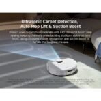 Mova E40 Ultra Robot Vacuum Cleaner with Mop (White) - Image 6