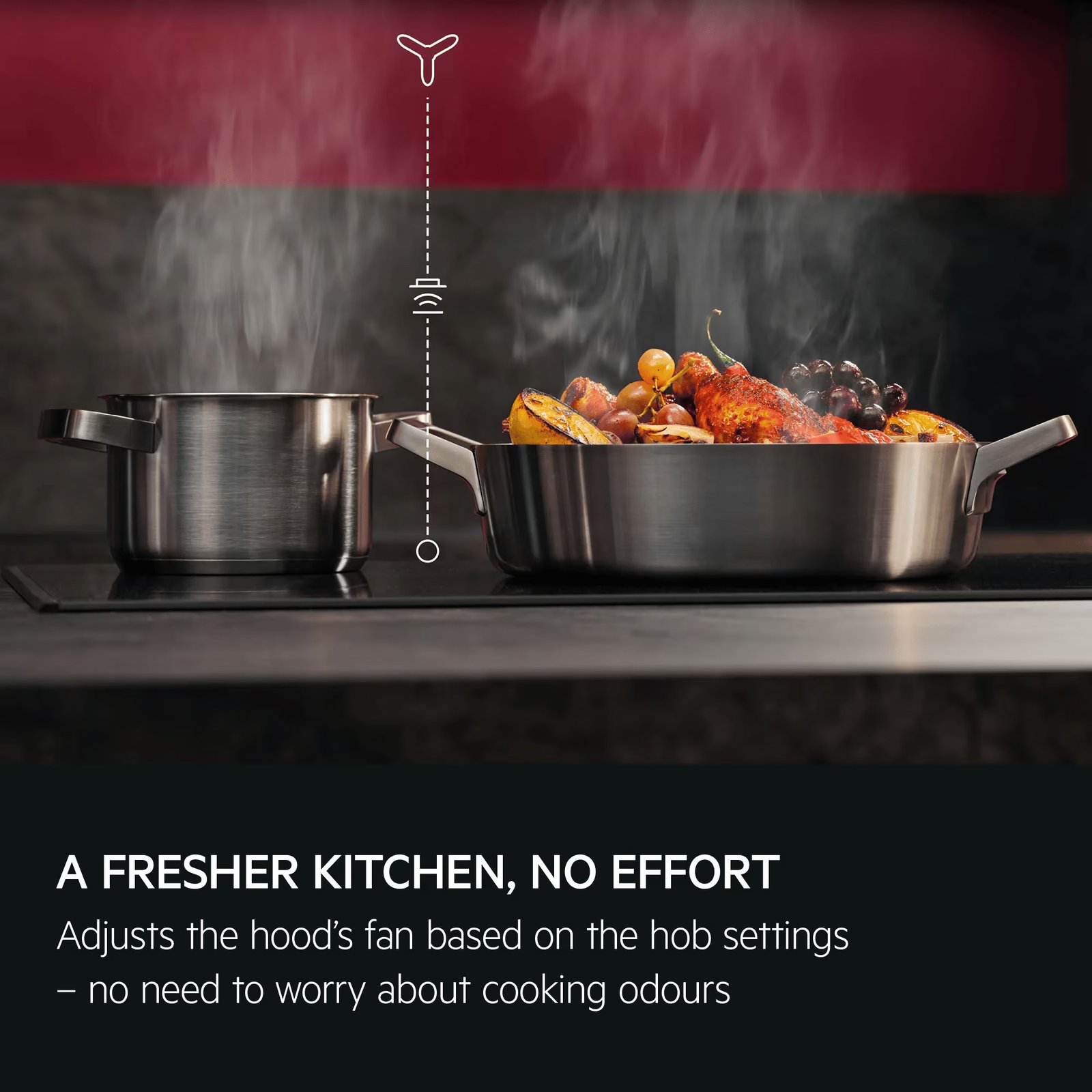 029-1 AEG IKX84443CB Induction Hob (Black) - Image 1