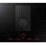 Samsung Infinite Range NZ84T9747VK/UR Venting Induction Hob (Black)