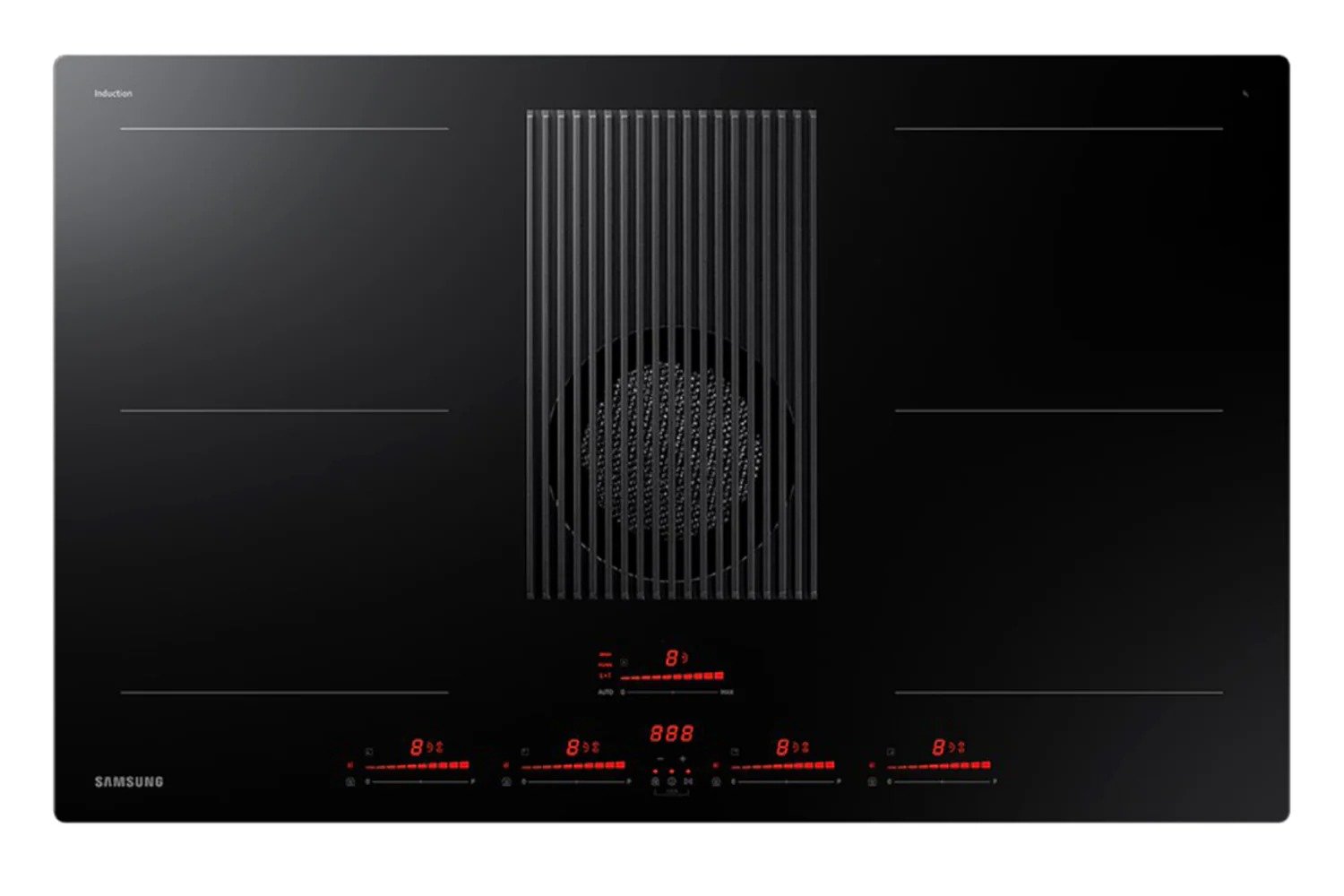 033-1 Samsung Infinite Range NZ84T9747VK/UR Venting Induction Hob (Black) - Image 1