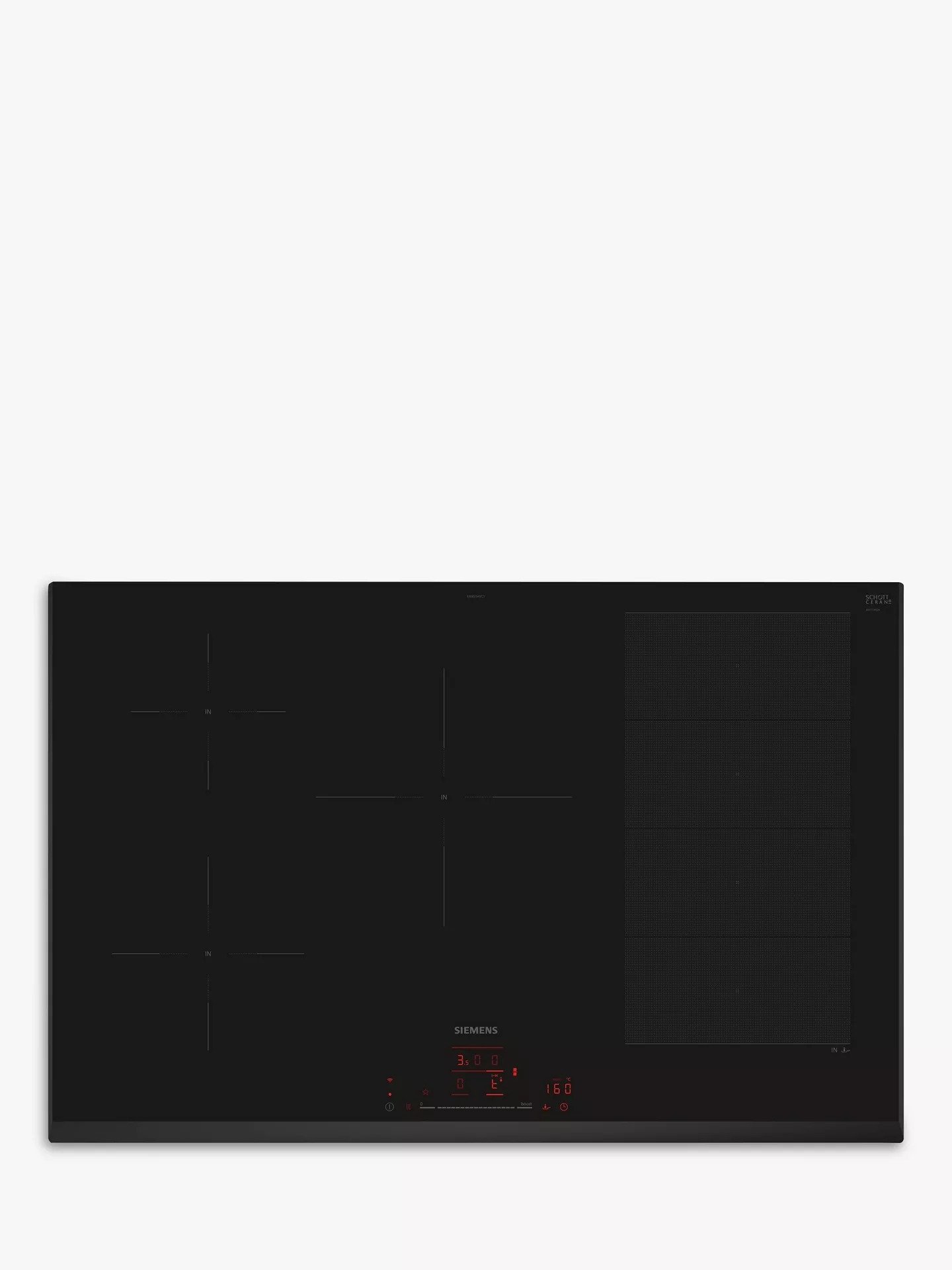 038-1 Siemens iQ700 EX851HVC1E Flex Induction Hob (Black) - Image 1