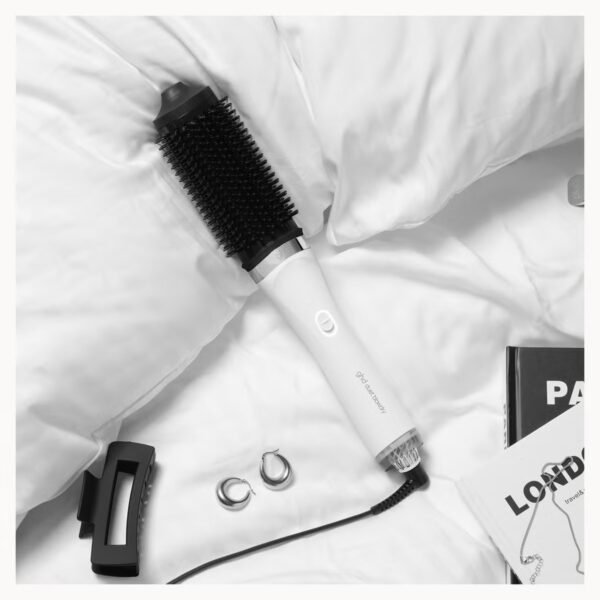 ghd Duet Blowdry Hair Dryer Brush (White)