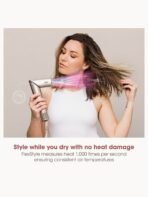 Shark FlexStyle 5-in-1 Air Styler and Hair Dryer (Stone) - Image 7