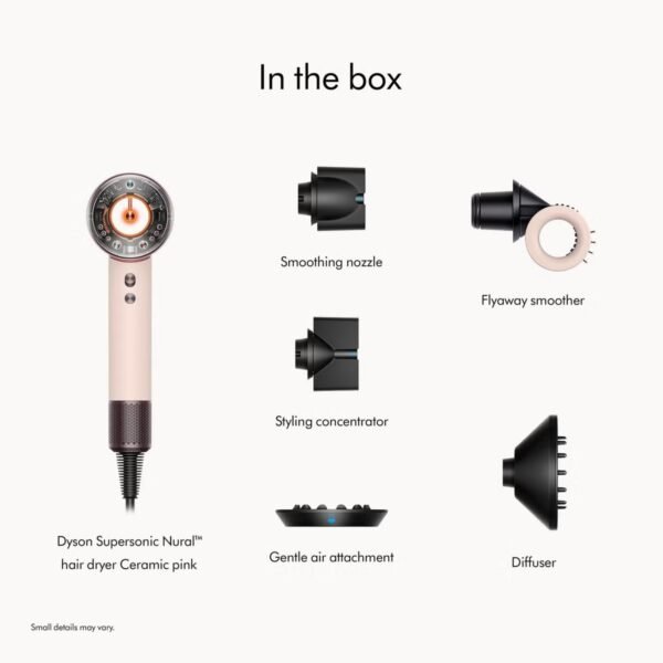 Dyson Supersonic Nural HD16 Hair Dryer - Straight+Wavy (Ceramic Pink/Rose Gold)