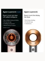 Dyson Supersonic Nural HD16 Hair Dryer - Straight+Wavy (Ceramic Pink/Rose Gold) - Image 2