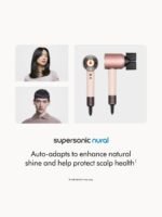 Dyson Supersonic Nural HD16 Hair Dryer - Straight+Wavy (Ceramic Pink/Rose Gold) - Image 5