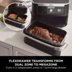 Ninja Foodi FlexDrawer Dual Air Fryer 10.4L (Black) - Image 8