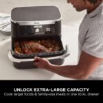 Ninja Foodi FlexDrawer Dual Air Fryer 10.4L (Black) - Image 8