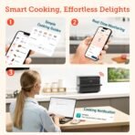 Cosori Dual Blaze TwinFry Chef Edition Air Fryer 10L (Black) - Image 2