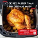 Tefal EasyFry 3-in-1 Digital Air Fryer, Grill & Steamer (Black) - Image 4