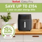 Tefal EasyFry 3-in-1 Digital Air Fryer, Grill & Steamer (Black) - Image 5