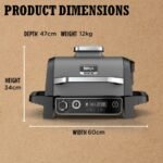 Ninja Woodfire Electric BBQ Grill & Smoker (Black) - Image 4