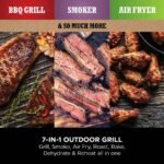 Ninja Woodfire Electric BBQ Grill & Smoker (Black) - Image 6