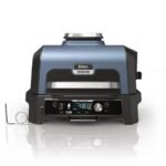 Ninja Woodfire Pro Connect XL Electric BBQ Grill & Smoker (Blue/Black)