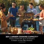 Ninja Woodfire Pro Connect XL Electric BBQ Grill & Smoker (Blue/Black) - Image 10