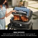 Ninja Woodfire Pro Connect XL Electric BBQ Grill & Smoker (Blue/Black) - Image 3