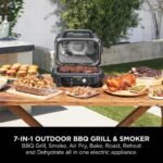 Ninja Woodfire Pro Connect XL Electric BBQ Grill & Smoker (Blue/Black) - Image 7