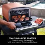 Ninja Woodfire Electric Outdoor Oven, Artisan Pizza Maker and BBQ Smoker (Terracotta/Steel) - Image 4