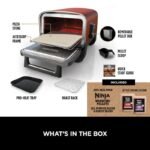 Ninja Woodfire Electric Outdoor Oven, Artisan Pizza Maker and BBQ Smoker (Terracotta/Steel) - Image 6
