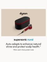 Dyson Supersonic Nural HD16 Hair Dryer - Straight+Wavy (Red Velvet/Gold) - Image 2