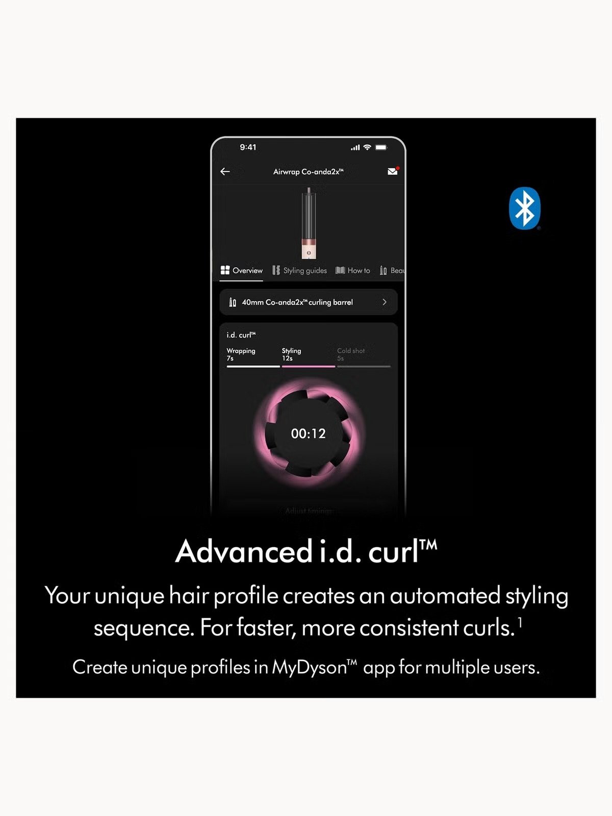 136-1 Dyson Airwrap Co-anda2x Multi-Styler and Dryer with Diffuser - Curly+Coily (Ceramic Pink/Rose Gold) - Image 1