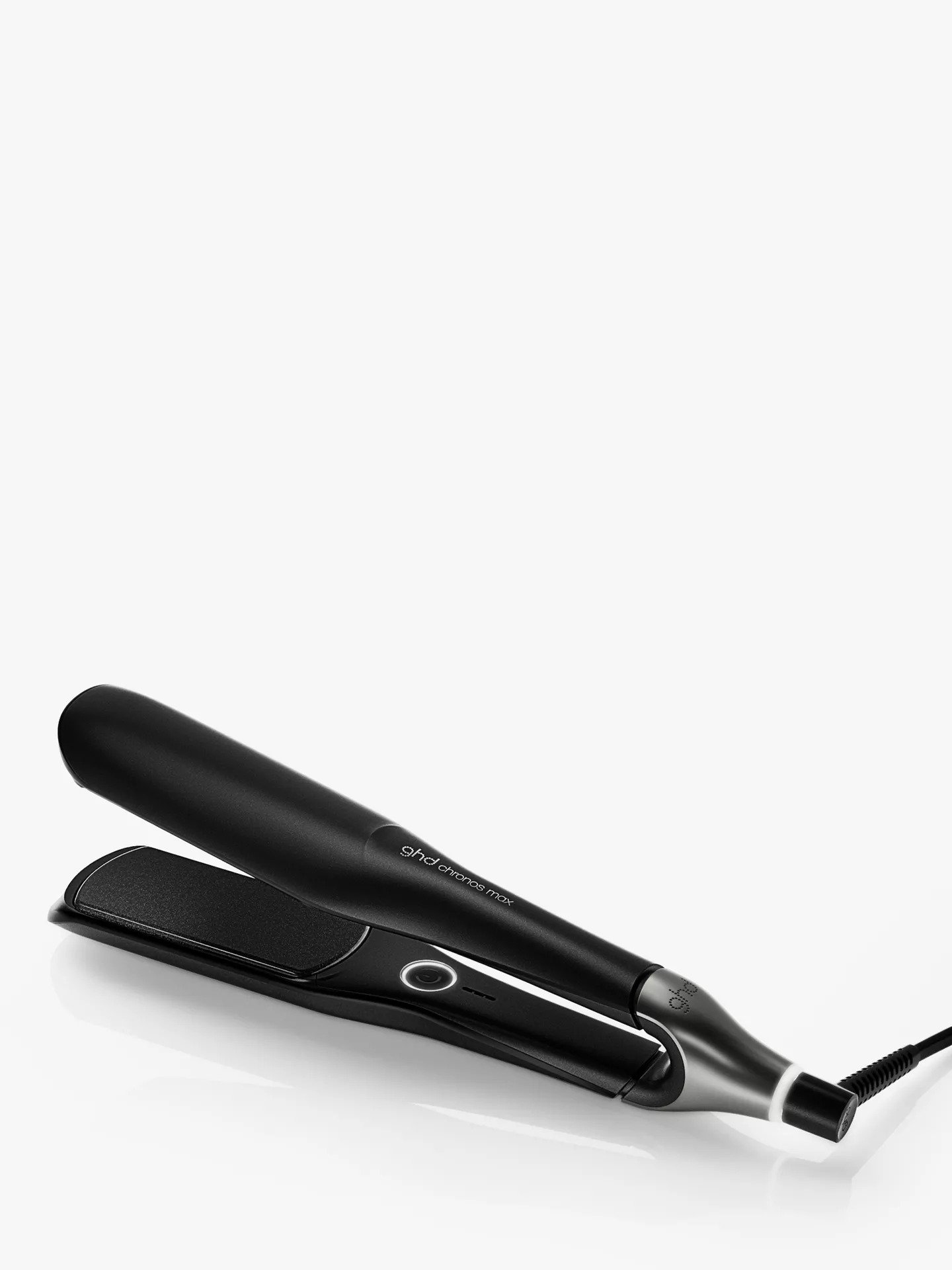 139-1 ghd Chronos Max Wide Plate Hair Straightener (Black) - Image 1