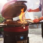 Kamado Joe Konnected Joe Digital Charcoal Grill and Smoker (Black/Red) - Image 6
