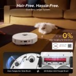 Roborock QV 35A Robot Vacuum and Mop with Multifunctional Dock (White) - Image 4