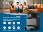 eufy Omni C20 Robot Vacuum and Mop with All-in-One Station (Black) - Image 3