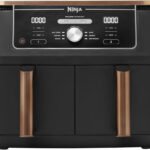 Ninja Foodi MAX Dual Zone Air Fryer 9.5L (Amazon Exclusive, Copper/Black)
