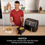 Ninja Foodi MAX Dual Zone Air Fryer 9.5L (Amazon Exclusive, Copper/Black) - Image 4