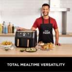Ninja Foodi MAX Dual Zone Air Fryer 9.5L (Amazon Exclusive, Copper/Black) - Image 5
