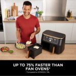 Ninja Foodi MAX Dual Zone Air Fryer 9.5L (Amazon Exclusive, Copper/Black) - Image 6