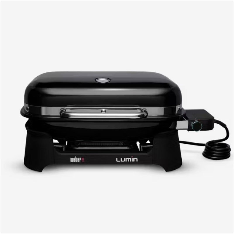 164-1 Weber Lumin Compact Electric Grill (Black) - Image 1