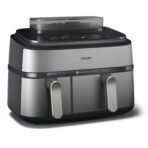 Philips NA555 (Inox) Dual Basket Steam Airfryer - Image 3