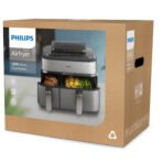 Philips NA555 (Inox) Dual Basket Steam Airfryer - Image 7