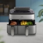 Philips NA555 (Inox) Dual Basket Steam Airfryer - Image 8