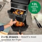 Bosch Series 6 MAFD661B0 XXL Double Stack Air Fryer (Black) - Image 5