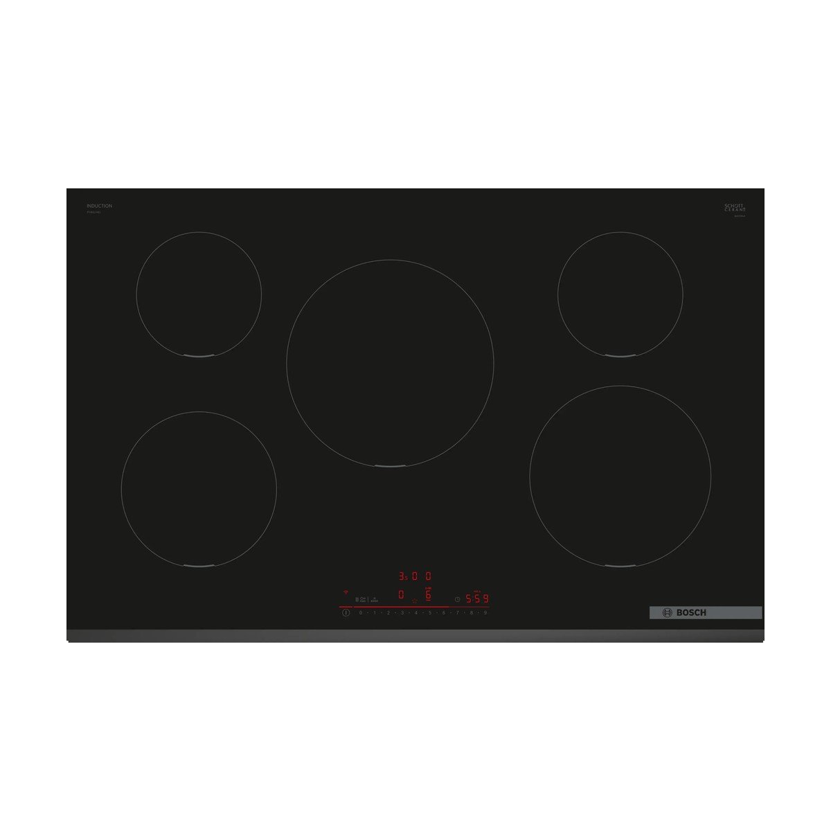 032-3 Bosch Series 6 PIV831HB1E Induction Hob (Black) - Image 1