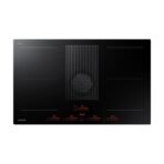 Samsung Infinite Range NZ84T9747VK/UR Venting Induction Hob (Black)