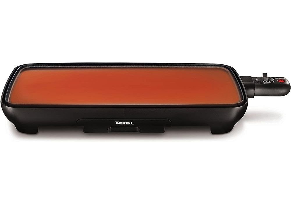 071-1 Tefal Malaga XL Electric Plancha Grill (Black) - Image 1