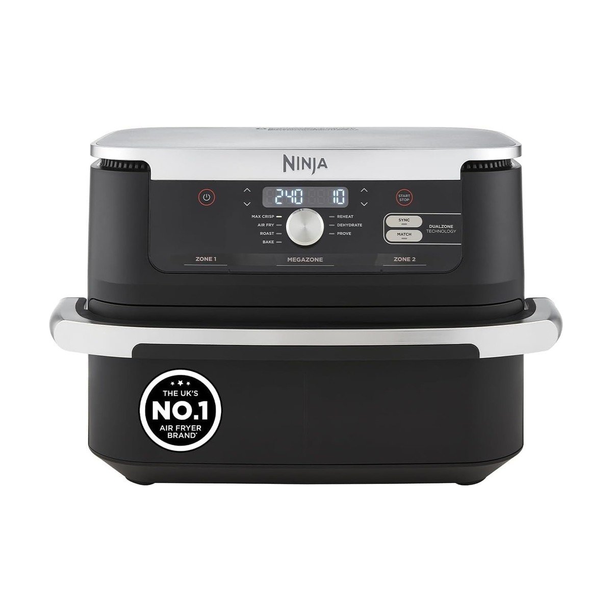 103-12-1 Ninja Foodi FlexDrawer Dual Air Fryer 10.4L (Black) - Image 1