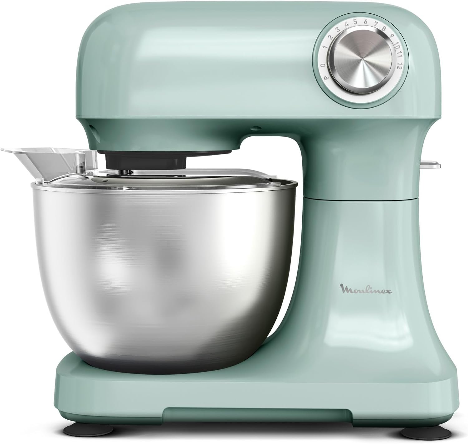 130-1 Moulinex Bake Simple Compact Stand Mixer (Vert d'Eau) - Image 1