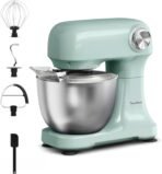 Moulinex Bake Simple Compact Stand Mixer (Vert d'Eau) - Image 2