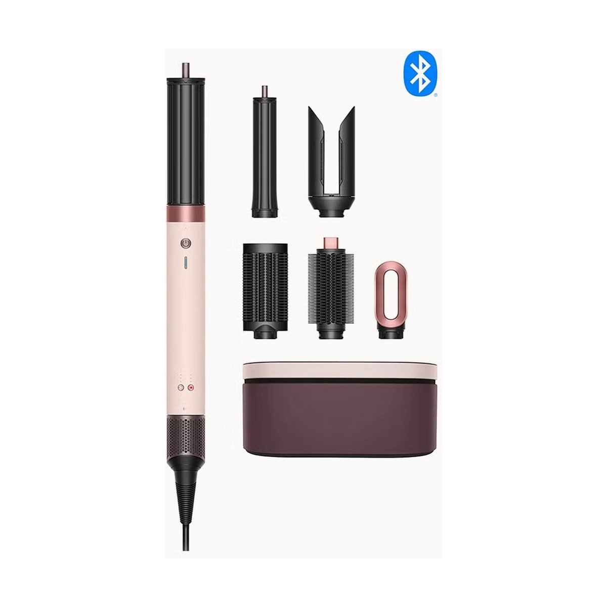 137-7 Dyson Co-anda2x (Pink) Straight+Wavy Styler - Image 1