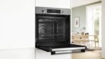 Bosch Series 4 HQA574BS3B Built-In Single Oven with Added Steam (Stainless Steel) - Image 5