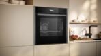Neff N70 B54CR71G0B Slide&Hide Built-In Pyrolytic Single Oven (Graphite-Grey)