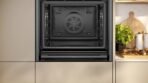 Neff N70 B54CR71G0B Slide&Hide Built-In Pyrolytic Single Oven (Graphite-Grey) - Image 2