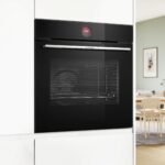 Bosch Series 8 HBG7741B1B Built-In Single Oven with Air Fry and Pyrolytic Cleaning (Black)
