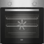 Beko QBSE222X AeroPerfect Built-In Multifunction Oven and Ceramic Hob Pack (Stainless Steel)